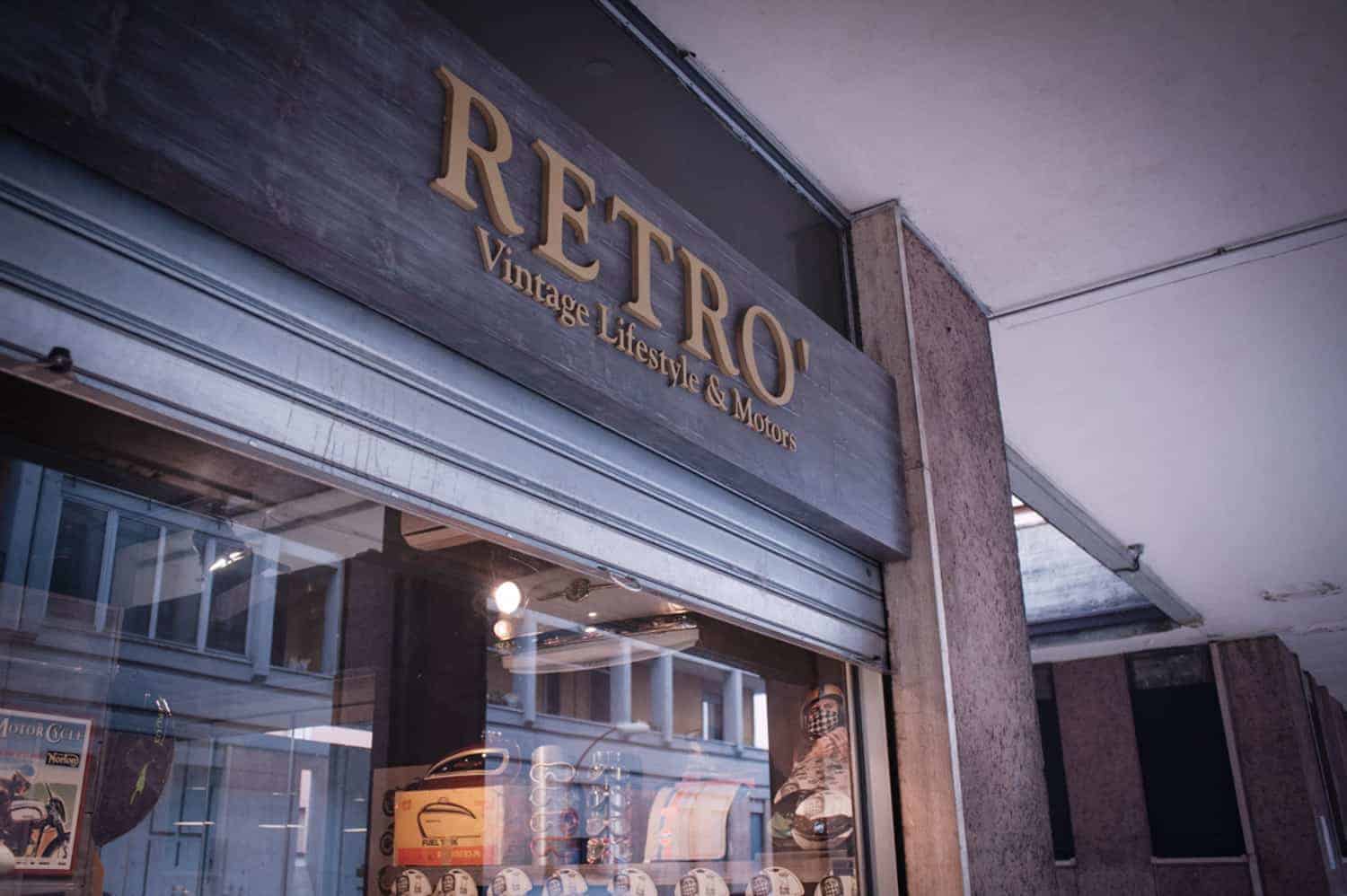 Retrò Verona Moto - Insegna esterna