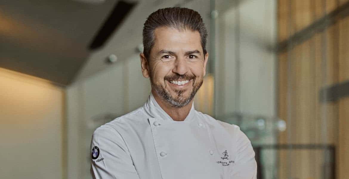 Andrea Berton chef primo piano