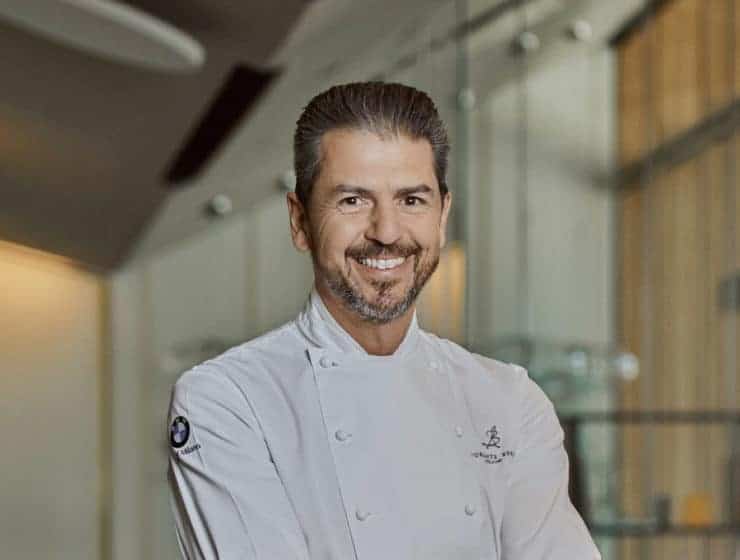 Andrea Berton chef primo piano