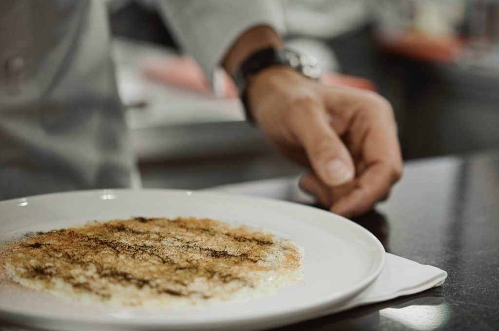 Andrea Berton dettaglio piatto