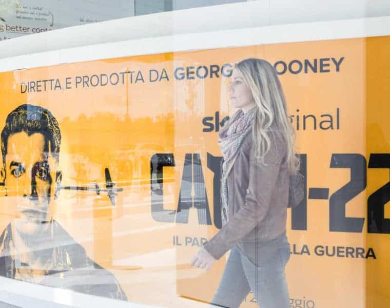 Sonia Rovai Sky - capo produzioni sky - interno studi