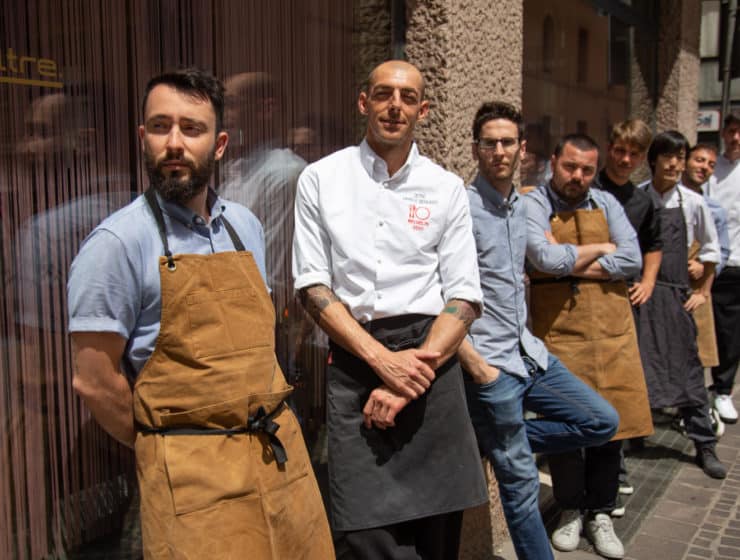 Ristorante Oltre a Bologna, il team