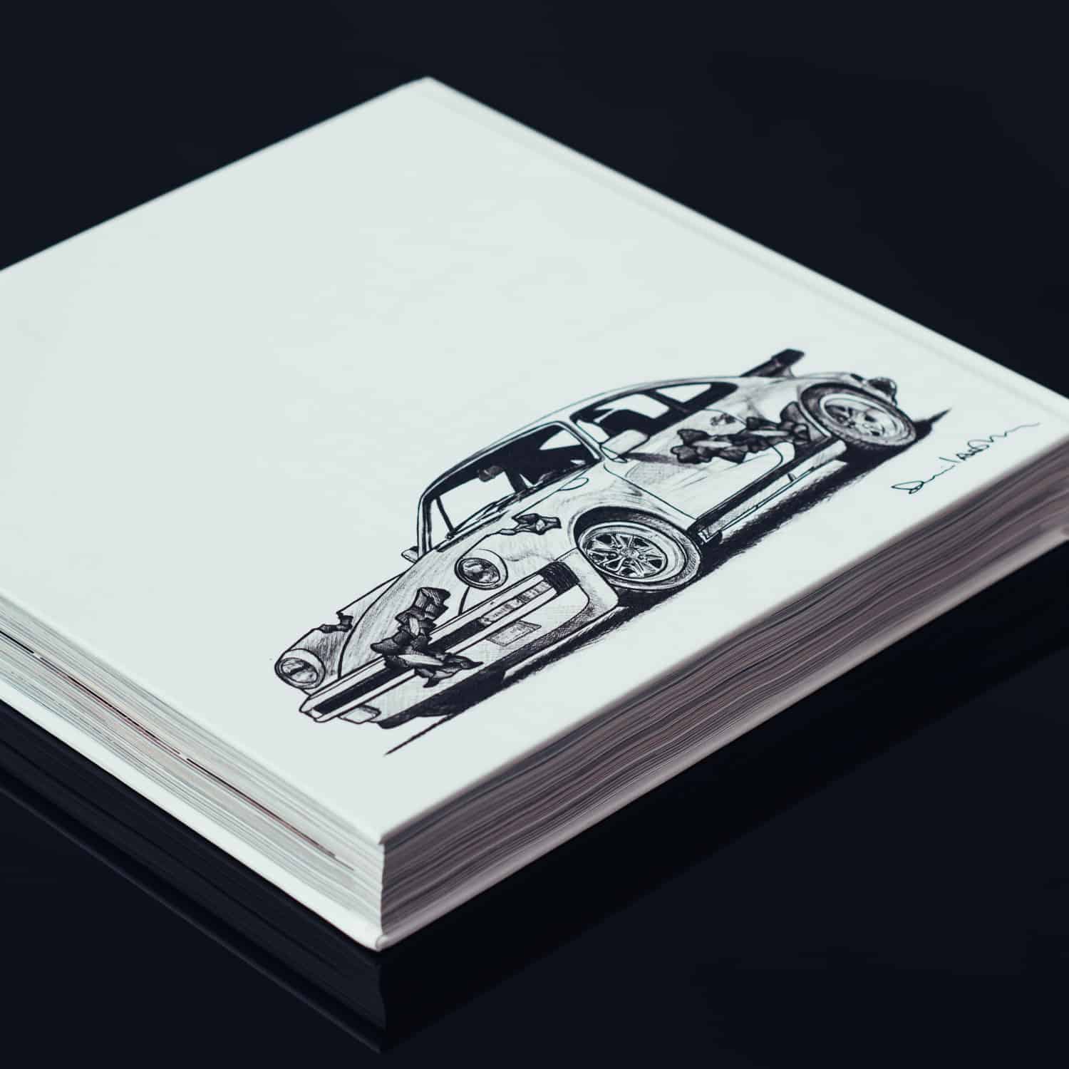 Type 7 Porsche retro copertina